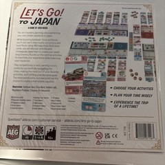 Let’s Go to Japan Board Game Immersive Travel Experience 1-4 Players Sealed
