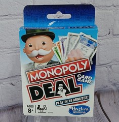 Monopoly Deal Card Game Hasbro Game New in Box. 2-5 Players. Play In 15 Minutes