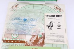 Vintage 1944 Twilight Derby Horse Racing Board Game 100% Complete