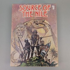 Vintage Avalon Hill Source Of The Nile Strategy Board Game 1979 USA Multicolor