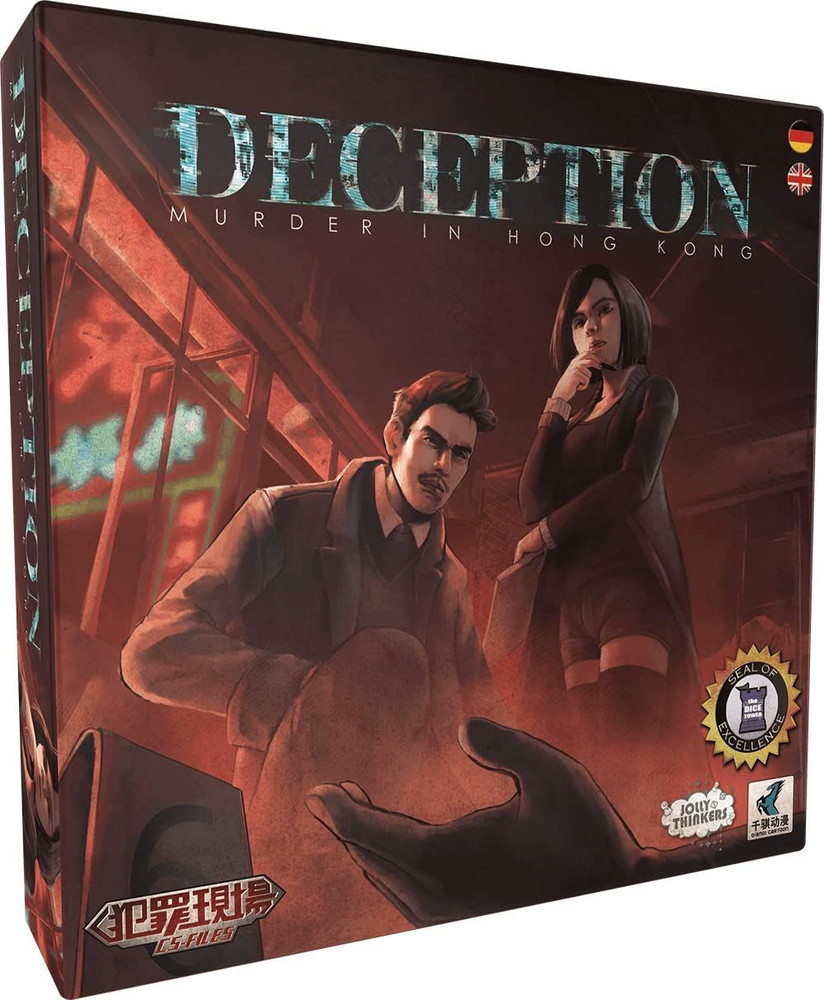 Deception: Murder in Hong Kong Board Game Grey Fox Games NIS Free Shipping