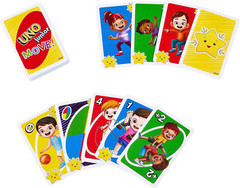 UNO Junior Move! Kids Card Game Extension Pack