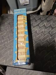 Tumbling Towers Stacking Game -72 Piece Set -Wood CRAFT Blocks