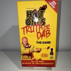 Hot Ones Truth or Dab The Game Hot Sauce Included Ages 17+🌶️ NIB Challenge Game