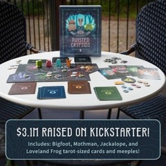 Twisted Cryptids Board Game: Creative Thinking, 30-60 Min Play, 2-4 Players