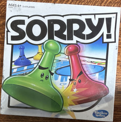 Hasbro Gaming Sorry! Board Game A5065 Strategy 2-4 Players Ages 6+ Complete