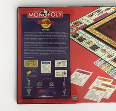 Monopoly Hard Rock Cafe Collector’s Edition Board Game 2002 Vintage Sealed New
