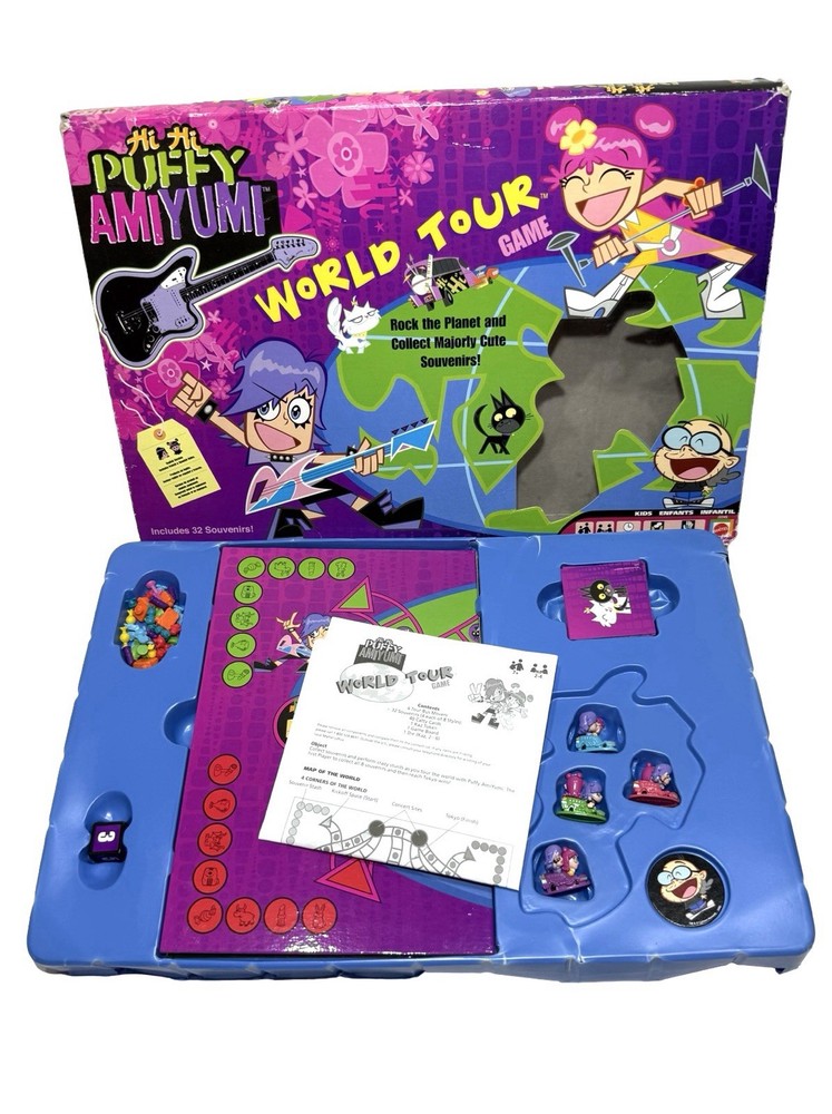 99% Complete | 2005 Hi Hi Puffy AmiYumi World Tour Game Cartoon Network Mattel