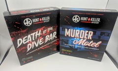 Hunt A Killer Murder at the Motel & Death at the Dive Bar – Two Complete Games
