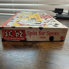 1996 Disney 101 Dalmatians Spin for Spots Mattel Board Game Vintage-Complete