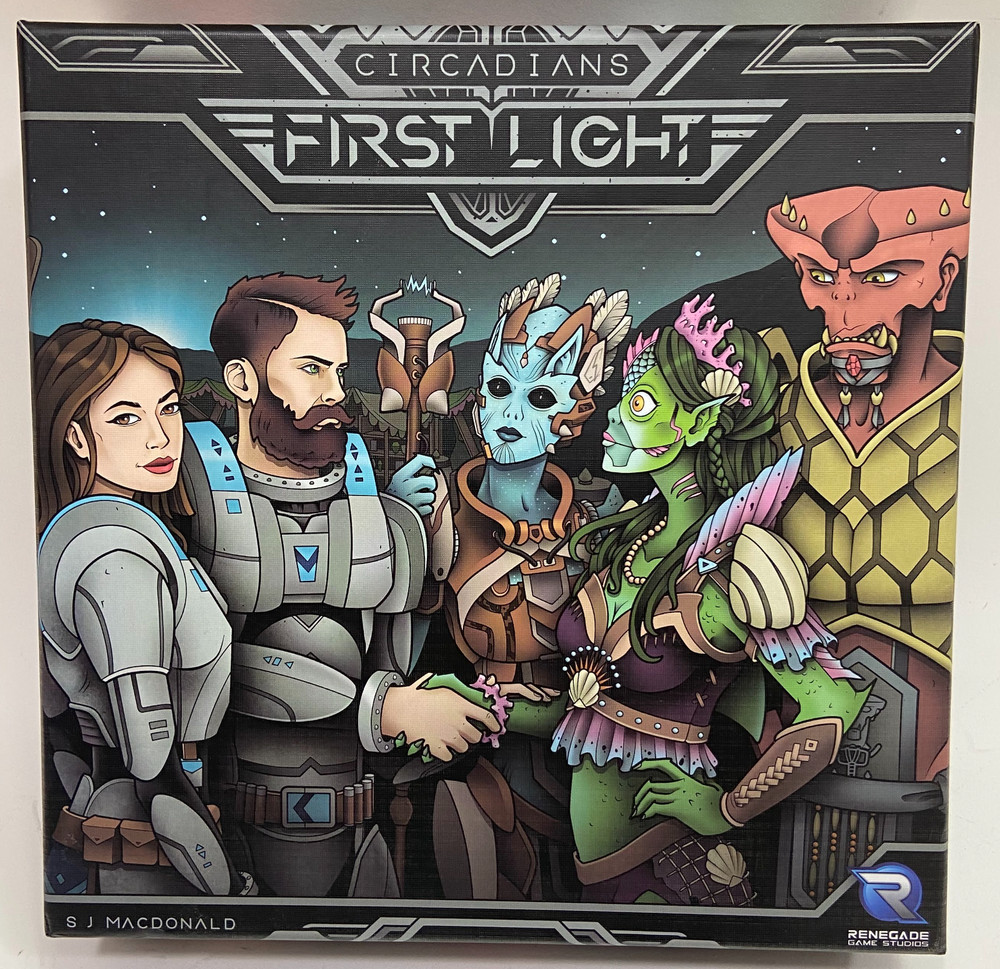 Circadians First Light Renegade Games Studio Board Game Open Box