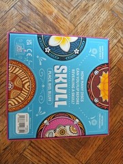 Space Cowboys Skull Strategy Board Game Complete Ages 10+ 3 Players 2021