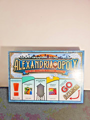 Late for the Sky Alexandria*Opoly Board Game – Alexandria, Louisiana – NEW Boxed
