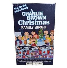 Charlie Brown Christmas Family Bingo Peanuts 2-18 player 8+ Years Family Fun