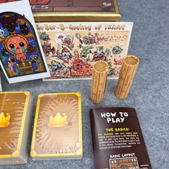 The Binding of Isaac Four Souls First Edition Board Game Open Box Sealed Cards