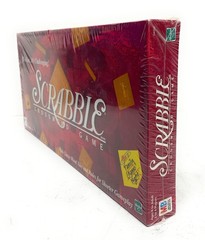 Hasbro Scrabble Wood Tiles Crossword Board Game, For Ages 8+ to Adult