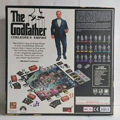 The Godfather Corleone’s Empire Board Game 100% Complete CIB 2017 GDF001 Unused