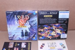 USED / Complete / Lord of the Rings: The Search Board Game By Rio Grande Games