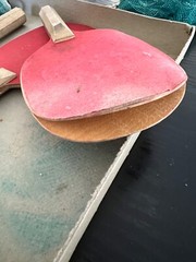 Vintage Milton Bradley Tournament Table Tennis Game Set Ping Pong & Extra Balls!