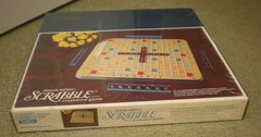 Scrabble Deluxe Edition 1970s Rotating Turntable Board Game No.71 Sealed 1977
