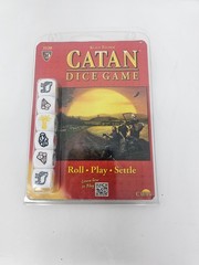 Catan Dice Game 1 Player Or More 3120 Roll Play Settle Klaus Teuber New Sealed