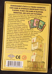 Card Games Schrodinger’s Cats Cantankerous Cats Strategy Ages 14+ 2-6