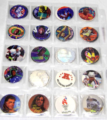Pogs!• Sports Themed!• 280 Wrapped/Sleeved Pogs!• NFL• NBA• MLB• NHL• FIFA•
