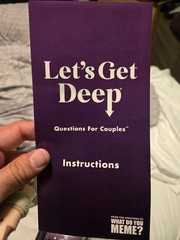 Lets Get Deep Questions For Couples Game Card Game For Date Night