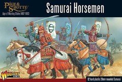 Samurai Horsemen – 28mm Scale Plastic Miniatures for Pike & Shotte Highly Detail