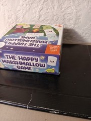 The Happy Marshmallow Game Peaceable Kingdom BROKEN STICK FOR PARTS COMPLETE