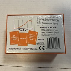 Charty Party The Game of Absurdly Funny Charts Adult Card Game NIB SEALED Gift!