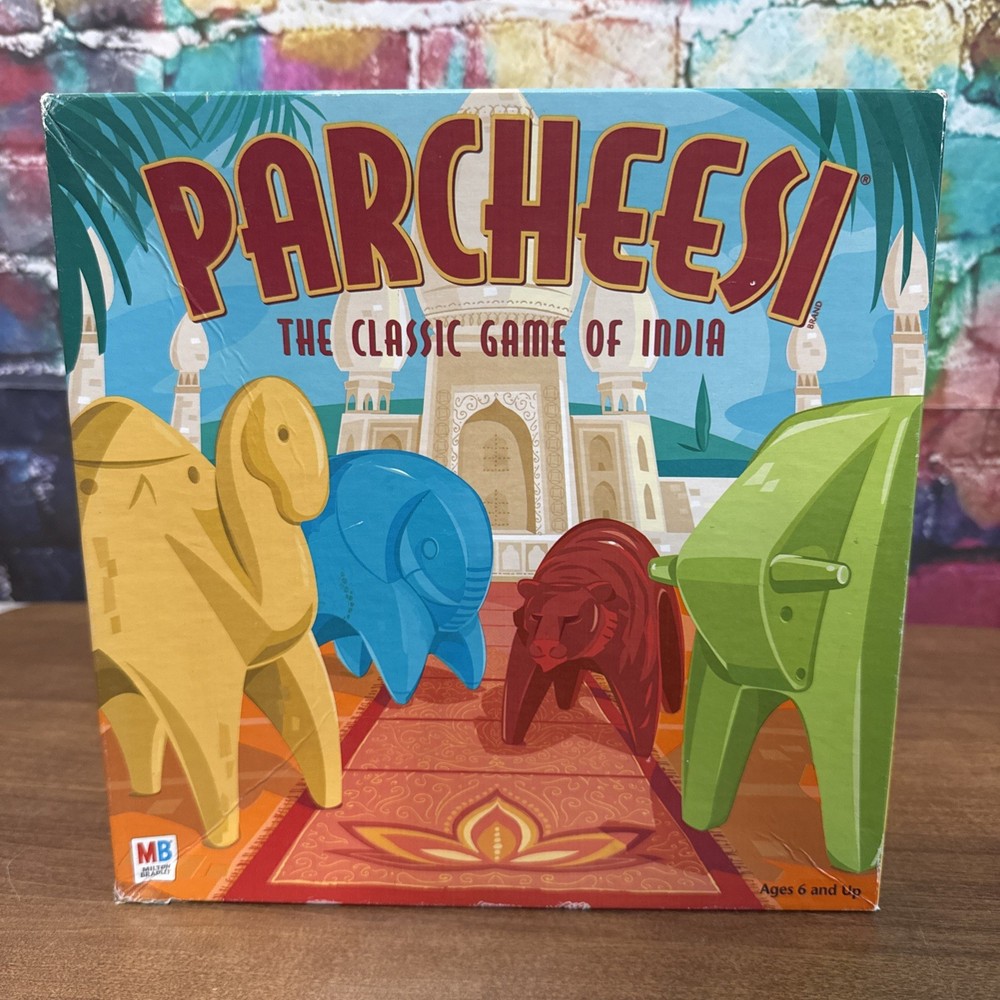 Parcheesi 2004 The Classic Game Of India MISSING ONE PIECE 99% Comp