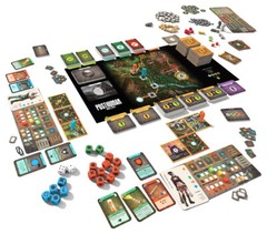 Posthuman Saga MBPHS002 Deluxe Edition (Kickstarter) Post-Apocalyptic Board Game