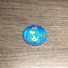 Pokemon Pogs Croconaw Tazos Sabritas Taps Mexico Nintendo Tazo 2001 Collectable