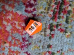 Zathura Board Game Asteroid Dye Dice Piece Part Replacement Adventure is Waiting
