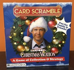 New National Lampoons Christmas Vacation Card Scramble Board Game 12+ Years