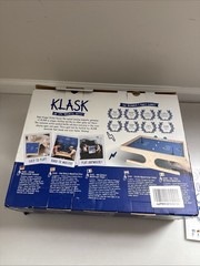 Klask Tabletop Game Magnetic Foosball Hockey Battle Party Denmark INCOMPLETE