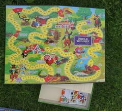 Uncle Wiggily Board Game Vintage Milton Bradley Rabbit Gentleman Game