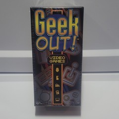 Playroom Entertainment Geek Out! Video Games Party Game, 350 Questions, 2+, 13+