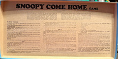 Vintage 1973 Snoopy Come Home Board Game Complete Milton Bradley
