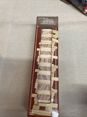 Tumbling Tower Game 72pc Wooden Stacking Blocks Classic Games Factory Sealed W