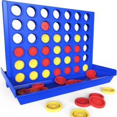 Educational Big Size 4 in a Row Game for Kids – Perfect for Family Gatherings!