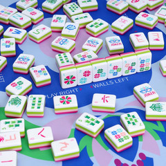 American Mahjong Tile Set(4 Layer),160 Acrylic Engraved Mahjong Tiles, Mahjong T