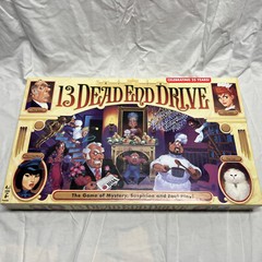 13 Dead End Drive Board Game Milton Bradley -Family Game Night Kids & Adults