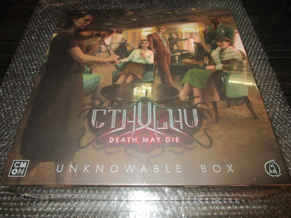 NEW Cthulhu Death May Die Unknowable Box Kickstarter Stretch Goals Expansion