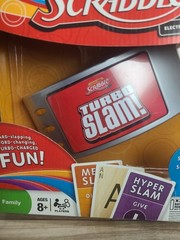 Hasbro Electronic Turbo Slam Scrabble Game (2011) Classic Game New In Box