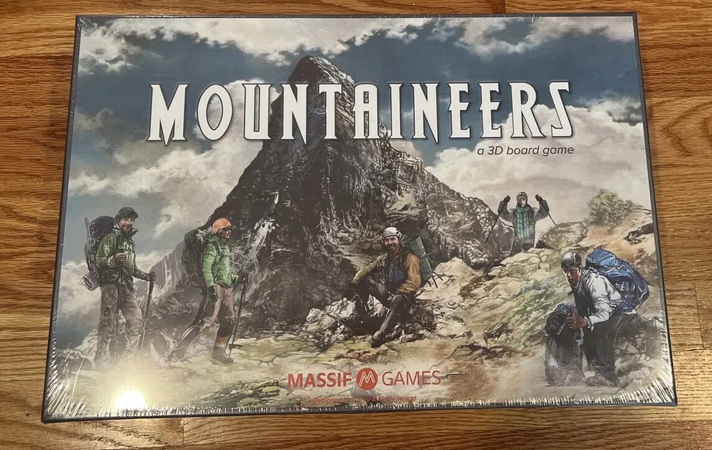 Mountaineers 3D Board Game Standard Edition (Massif 2019) Kickstarter NEW READ