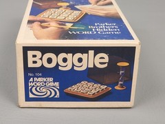 Vintage 1976 Boggle Hidden Word Game Parker Brothers COMPLETE