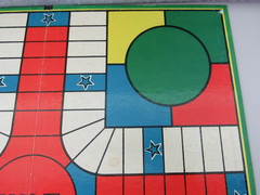 The Game of India BOARD ONLY Milton Bradley VTG1981 Like Parcheesi Replacement
