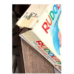 Vintage 1977 Rudolph the Red-Nosed Reindeer Cadaco Board Game Complete